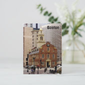 Old State House Briefkaart (Staand voorkant)