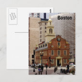 Old State House Briefkaart (Voorkant / Achterkant)