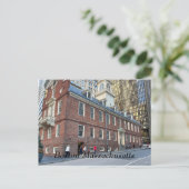 Old State House in Boston Massachusetts Briefkaart (Staand voorkant)