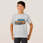 Old Station Wagon T-shirt (Voorkant volledig)