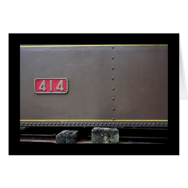 Old Steam Train Mastrou Ik ben klaar voor onderhou (Voorkant Horizontaal)