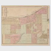 Old Stillwater MN Map (1874)  Cadeaupapier (Vlak)