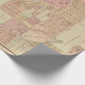 Old Stillwater MN Map (1874)  Cadeaupapier (Hoek)