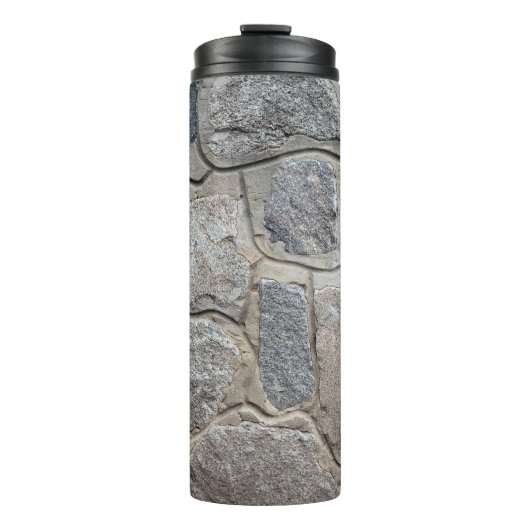 Old stone masonry textureabstract, architecture, h thermosbeker (Voorkant)