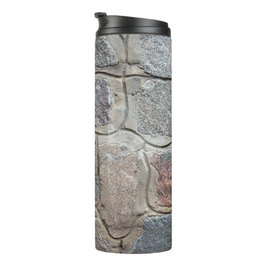 Old stone masonry textureabstract, architecture, h thermosbeker (Geroteerd rechts)