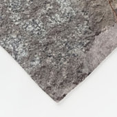 Old stone masonry textureabstract, architectuur, h fleece deken (Hoek)