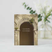 Old Stones, Old Stories, Poetic Architecture Briefkaart (Staand voorkant)