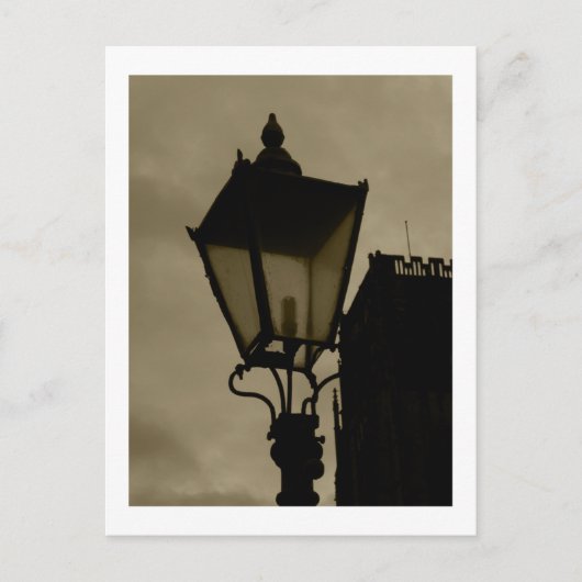 Old Street Lamp Briefkaart (Voorkant)
