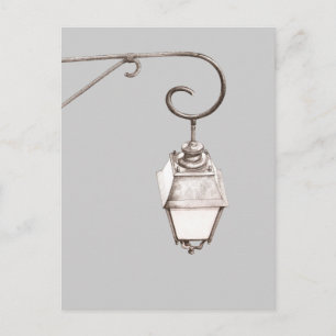 Old Street Light Briefkaart