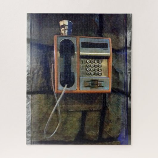 Old Street Telefoon Legpuzzel (Verticaal)