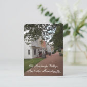 Old Sturbridge Village Briefkaart (Staand voorkant)