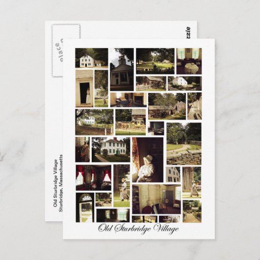 Old Sturbridge Village Briefkaart (Voorkant / Achterkant)