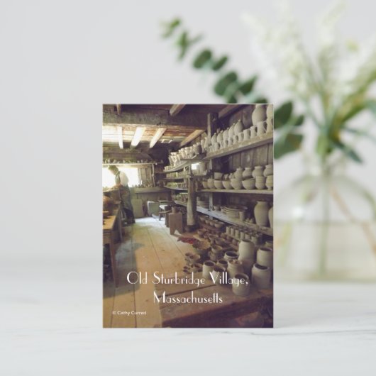 Old Sturbridge Village Briefkaart (Staand voorkant)