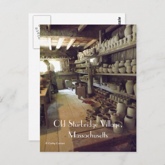 Old Sturbridge Village Briefkaart (Voorkant / Achterkant)