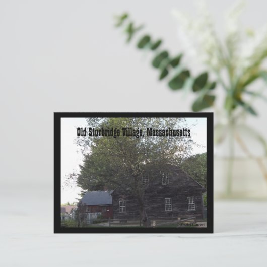 Old Sturbridge Village Briefkaart (Staand voorkant)