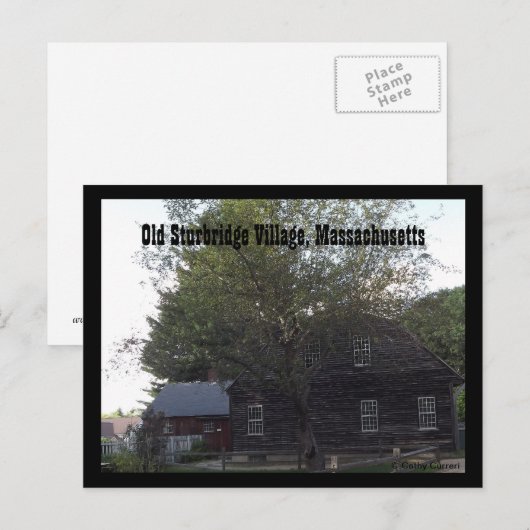 Old Sturbridge Village Briefkaart (Voorkant / Achterkant)