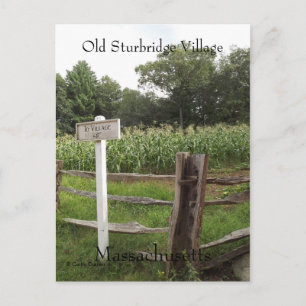 Old Sturbridge Village Massachusetts Briefkaart
