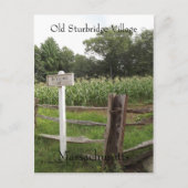 Old Sturbridge Village Massachusetts Briefkaart (Voorkant)