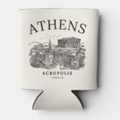 Old-Style Acropolis of Athens Print Blikjeskoeler (Voorkant)