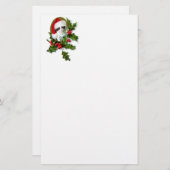 Old Style Vintage-kerstkeuten Briefpapier (Voorkant / Achterkant)