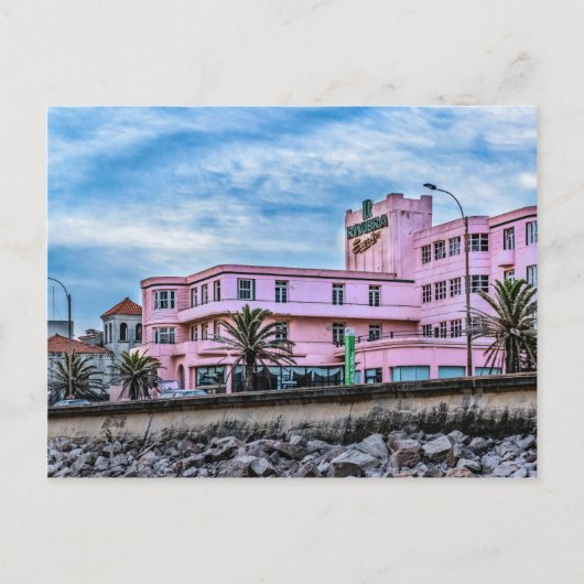 Old Style Waterfront Hotel, Montevideo, Uruguay Briefkaart (Voorkant)