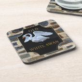 Old Swan Pub Sign Drankjes Onderzetter (Linkerzijde)