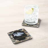 Old Swan Pub Sign Drankjes Onderzetter (Rechterzijde)