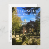 Old Swedes Church and Churchyard, First State NHP Briefkaart (Voorkant / Achterkant)