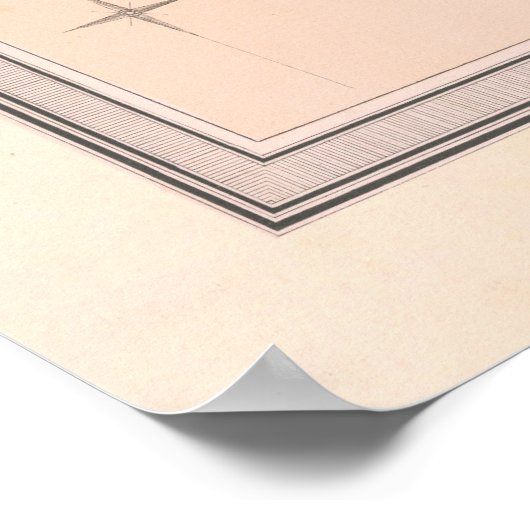 Old Sydney Australia Map (1890) Poster (Hoek)