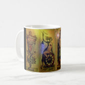 Old Tarot Koffiemok (Voorkant links)