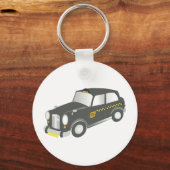 Old Taxi Sleutelhanger (Voorkant)