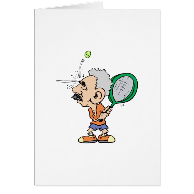 Old Tennis Player (Voorkant)