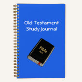 Old Testament Study Journal Notitieboek (Voorkant)