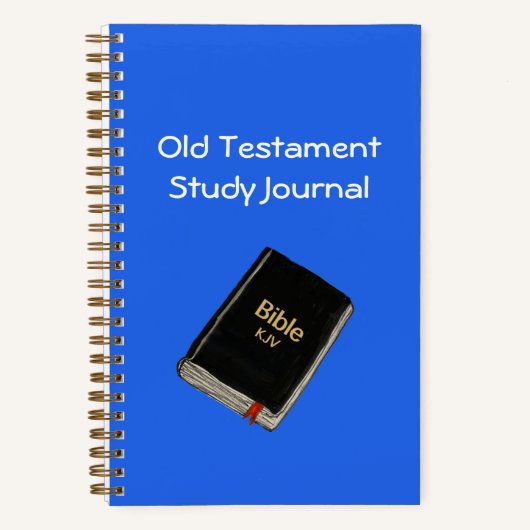 Old Testament Study Journal Notitieboek (Voorkant)