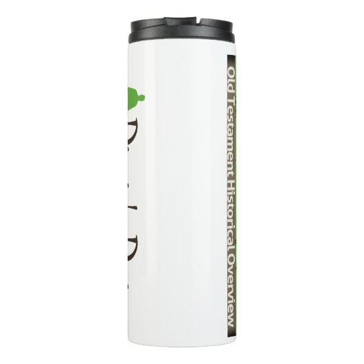 Old Testament Timeline Tumbler Thermosbeker (Achterkant)