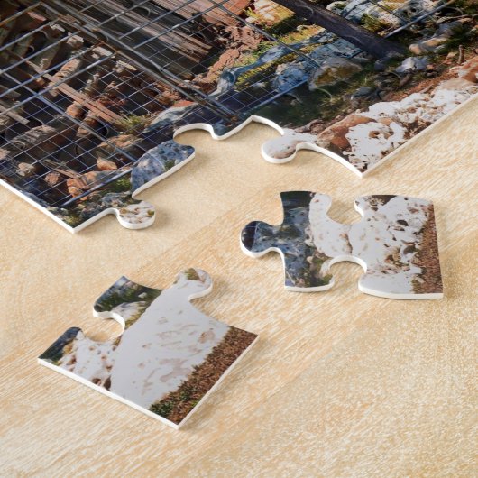 Old Texas Barn Legpuzzel (Zijkant)