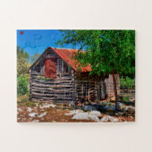 Old Texas Barn Legpuzzel (Horizontaal)
