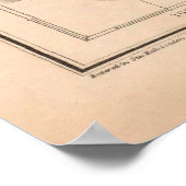 Old Texas Map (1857) TX Lone Star State St. Poster (Hoek)