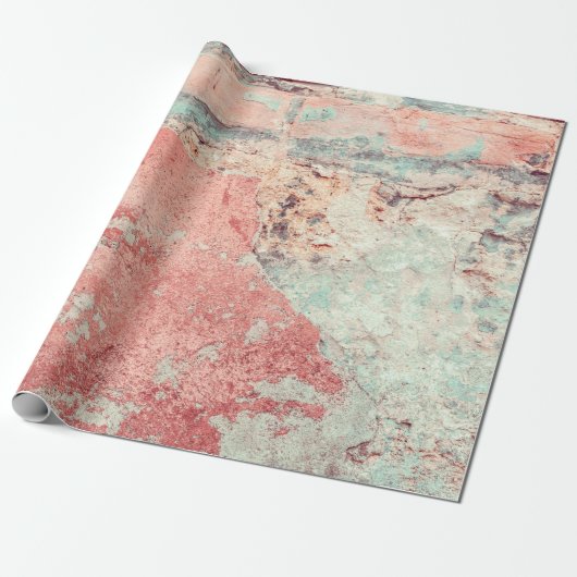 Old texture d = wall with natural defects. S Cadeaupapier (Uitgerold)