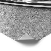 Old Thunderbird Black en White Poster (Hoek)