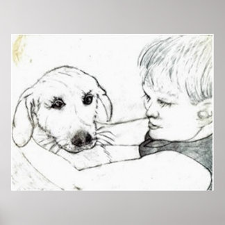 Old Thyme Pencil Sketch Wall Decor Poster