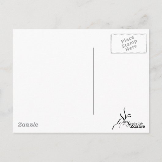 Old Tiger TomCat Briefkaart (Achterkant)