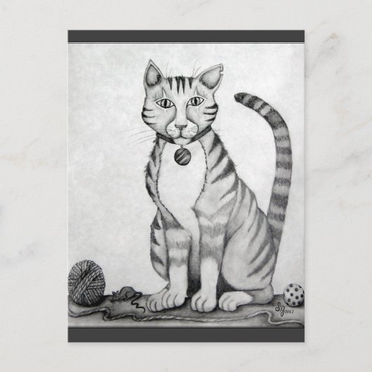 Old Tiger TomCat Briefkaart (Voorkant)