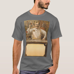 Old Time Bartender  Beer T-shirt