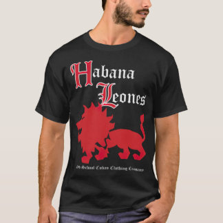 Old Time Cubana Cuba Leones Baseball basebal T-shirt