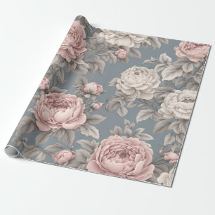 Old Time Floral Cadeaupapier