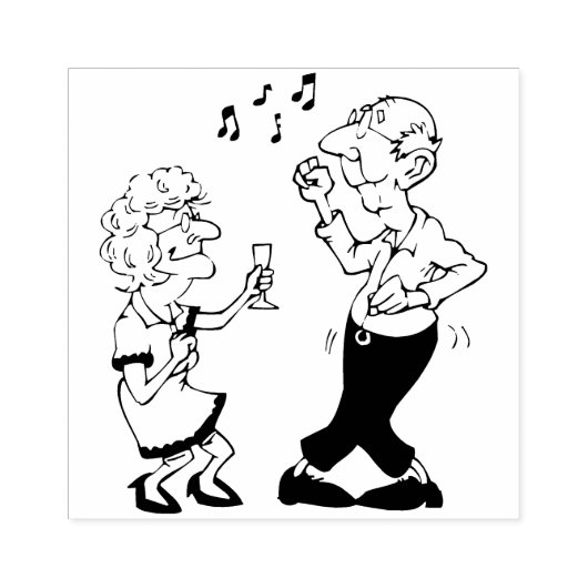 Old Time Fun Rubberstempel (Afrduk)