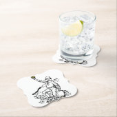 Old Time Gold Miner Prospector Kartonnen Onderzetters (Insitu)