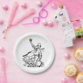 Old Time Gold Miner Prospector Papieren Bordje (Feest)