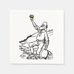 Old Time Gold Miner Prospector Servet